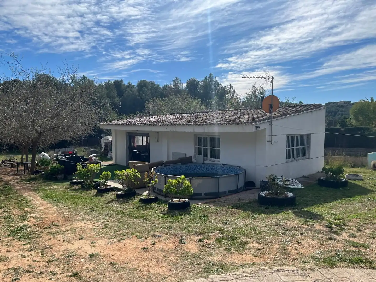 Vista exterior de Casa o chalet en venta en Godelleta