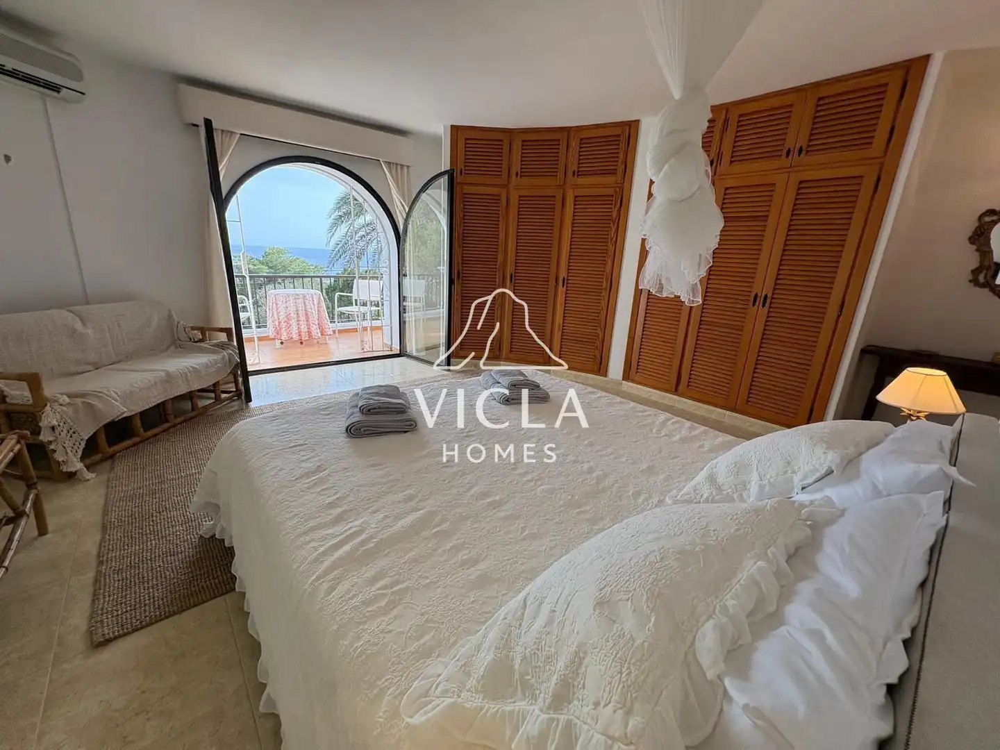 Dormitori de Casa o xalet de lloguer en Sant Josep de sa Talaia amb Aire condicionat, Calefacció i Terrassa