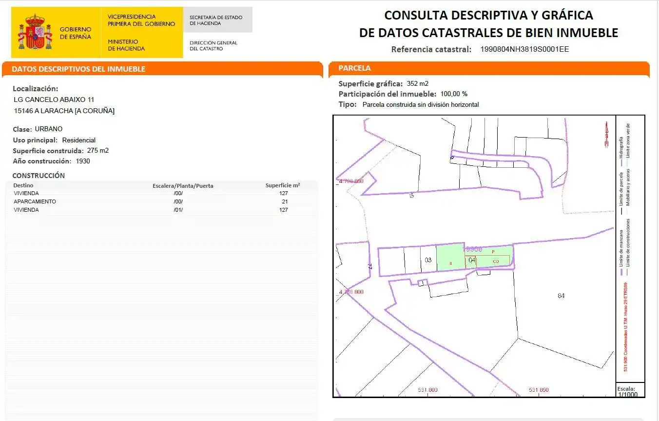 Casa con giardino in vendita a A Laracha, imagen 25