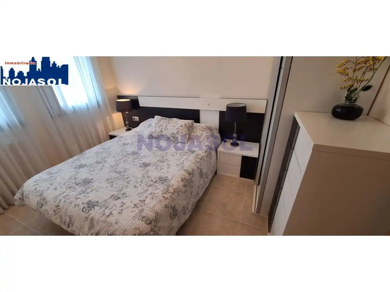 Bedroom of Flat for rent in Noja  with Heating, Terrace and Furnished