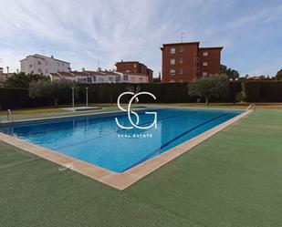 Swimming pool of Single-family semi-detached for sale in Roda de Berà  with Heating, Private garden and Terrace