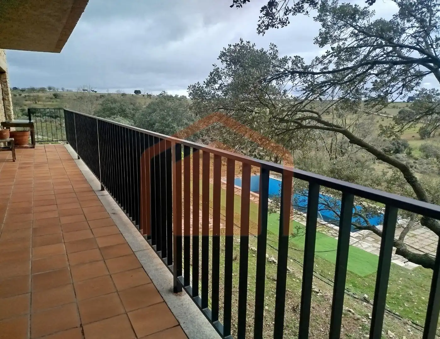 Terrasse von Country house zum Verkauf in Cipérez mit Klimaanlage, Heizung und Terrasse