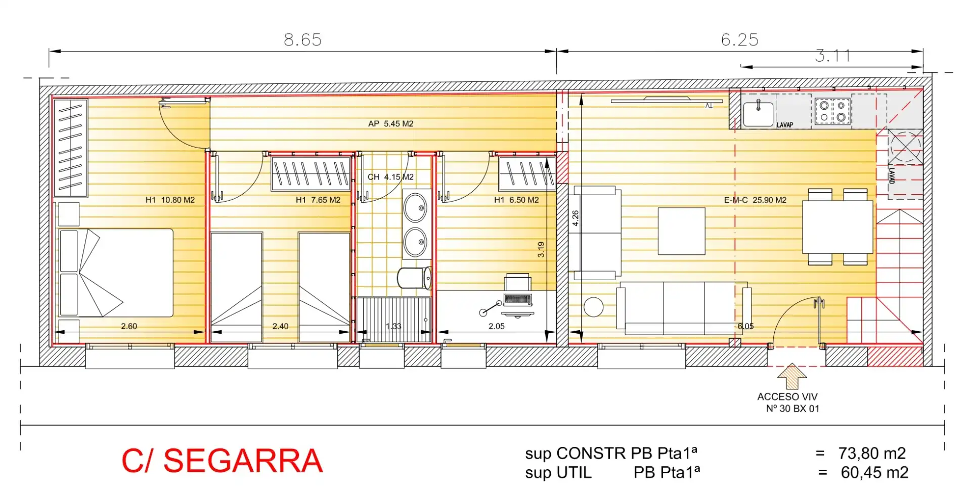 Casa a schiera con terrazza in vendita a Carrer de la Segarra 30, imagen 2