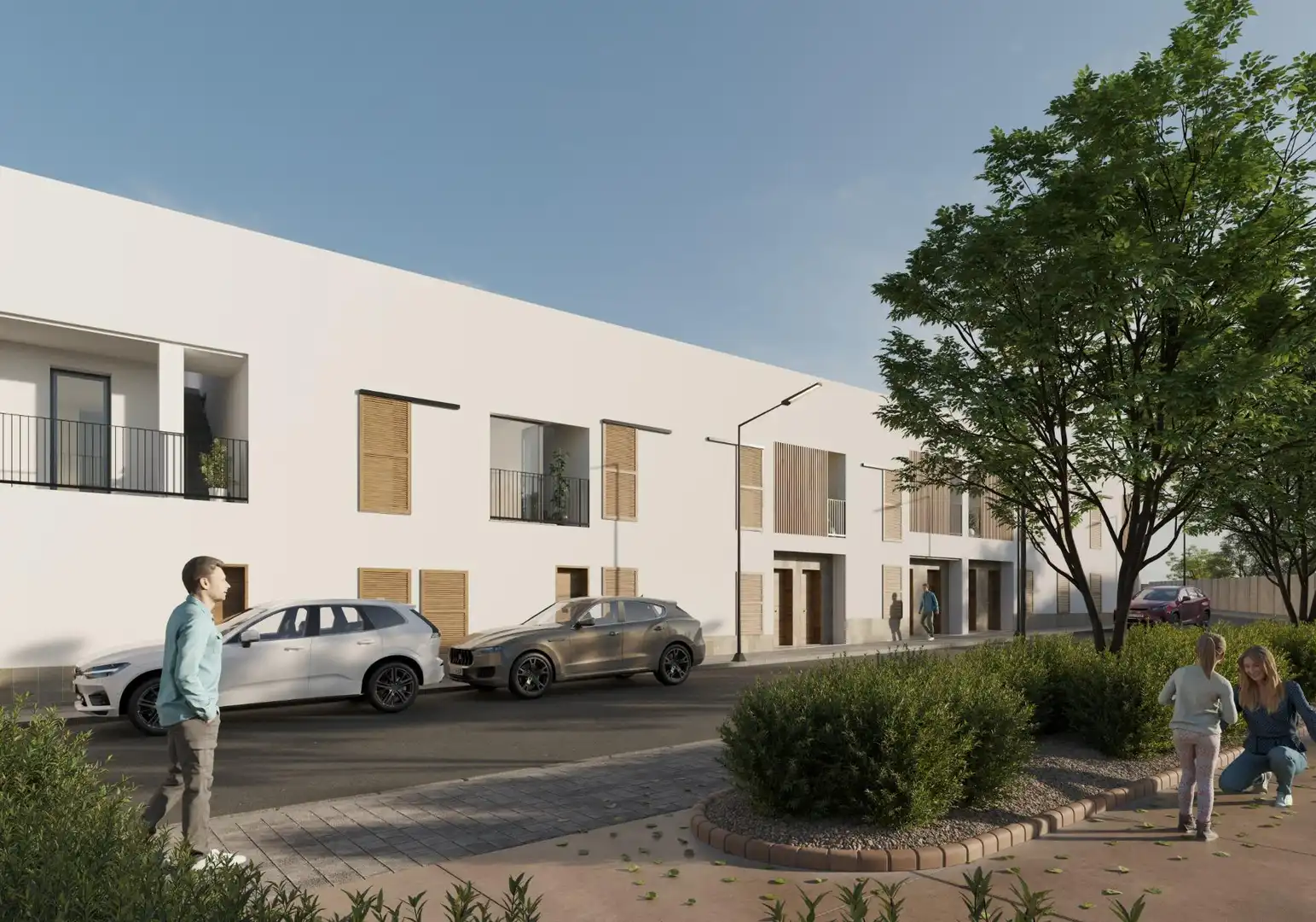 Vista exterior de Ático en venta en  Palma de Mallorca con Calefacción, Jardín privado y Terraza