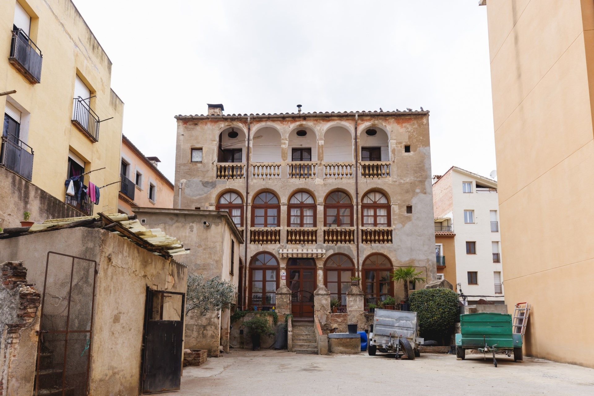 Vista exterior de Finca rústica en venda en Arbúcies amb Terrassa, Traster i Balcó