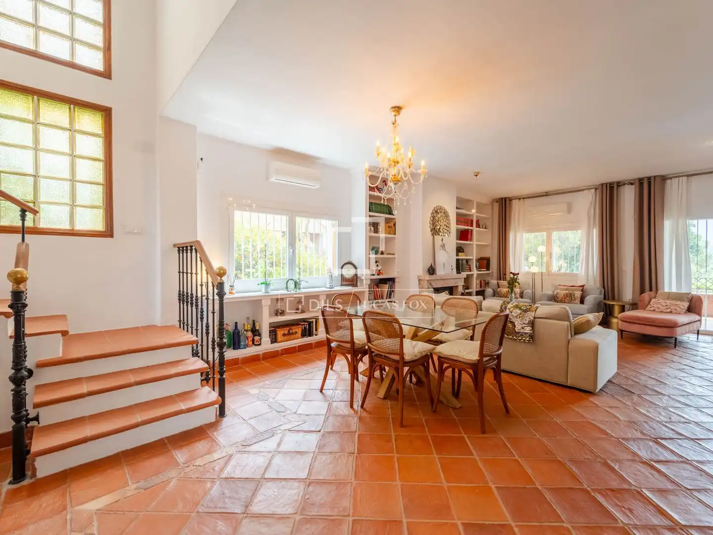 Dining room of Houses for rent in L'Eliana  with Air Conditioner, Heating and Private garden