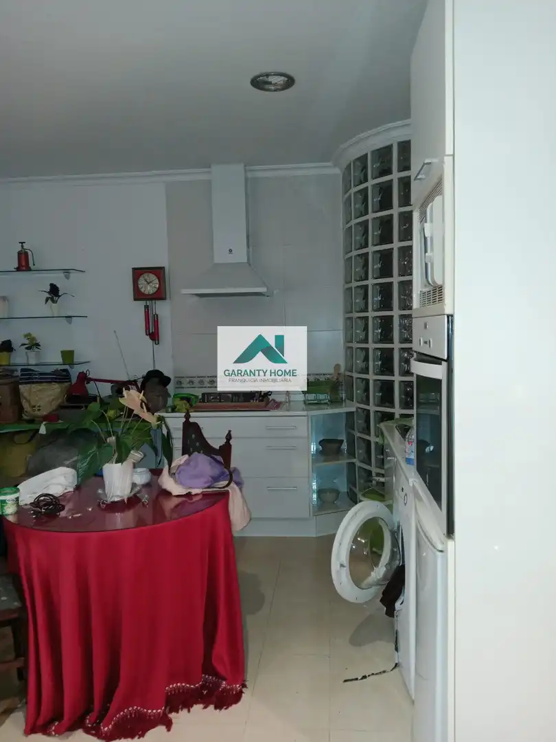 Kitchen of Houses for sale in A Illa de Arousa   with Air Conditioner, Private garden and Storage room