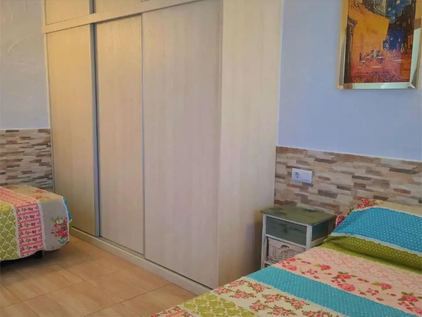 Schlafzimmer von Haus oder Chalet zur Miete in Dénia mit Klimaanlage, Privatgarten und Schwimmbad
