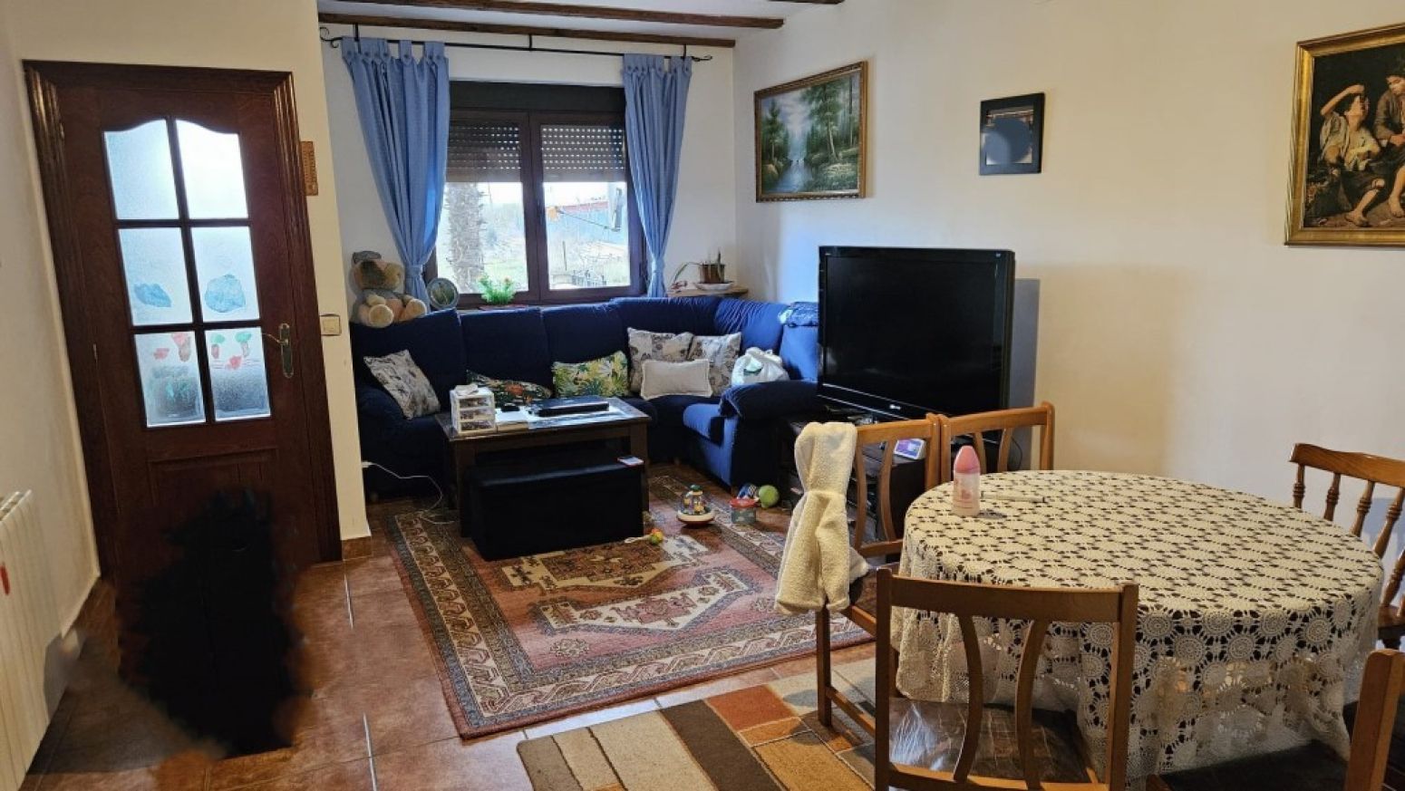 Sala d'estar de Casa o xalet en venda en Parada de Arriba amb Calefacció i Jardí privat