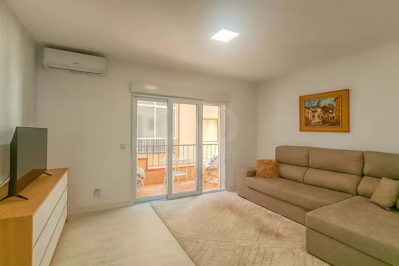 Living room of Flat for sale in El Campello  with Air Conditioner and Heating