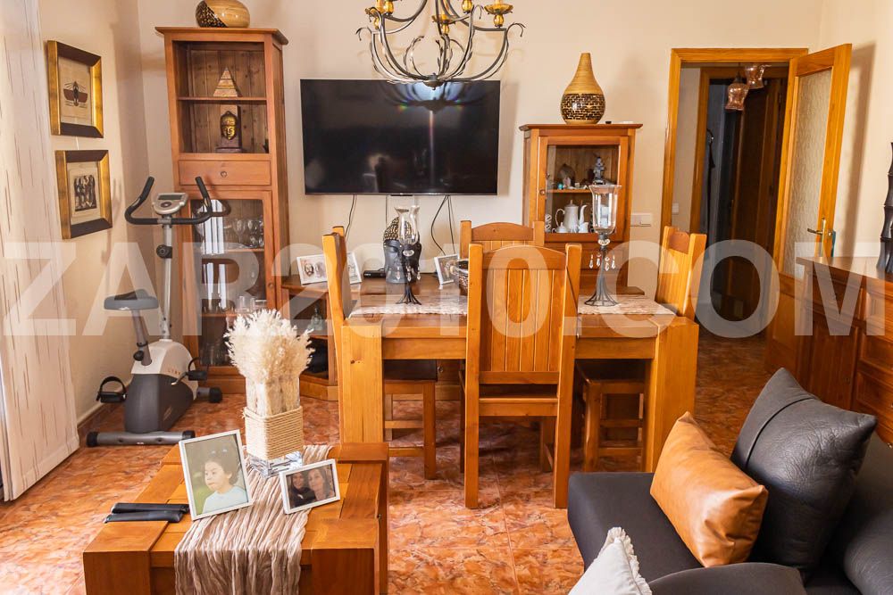 Living room of Flat for sale in Garrucha  with Terrace, Furnished and Oven