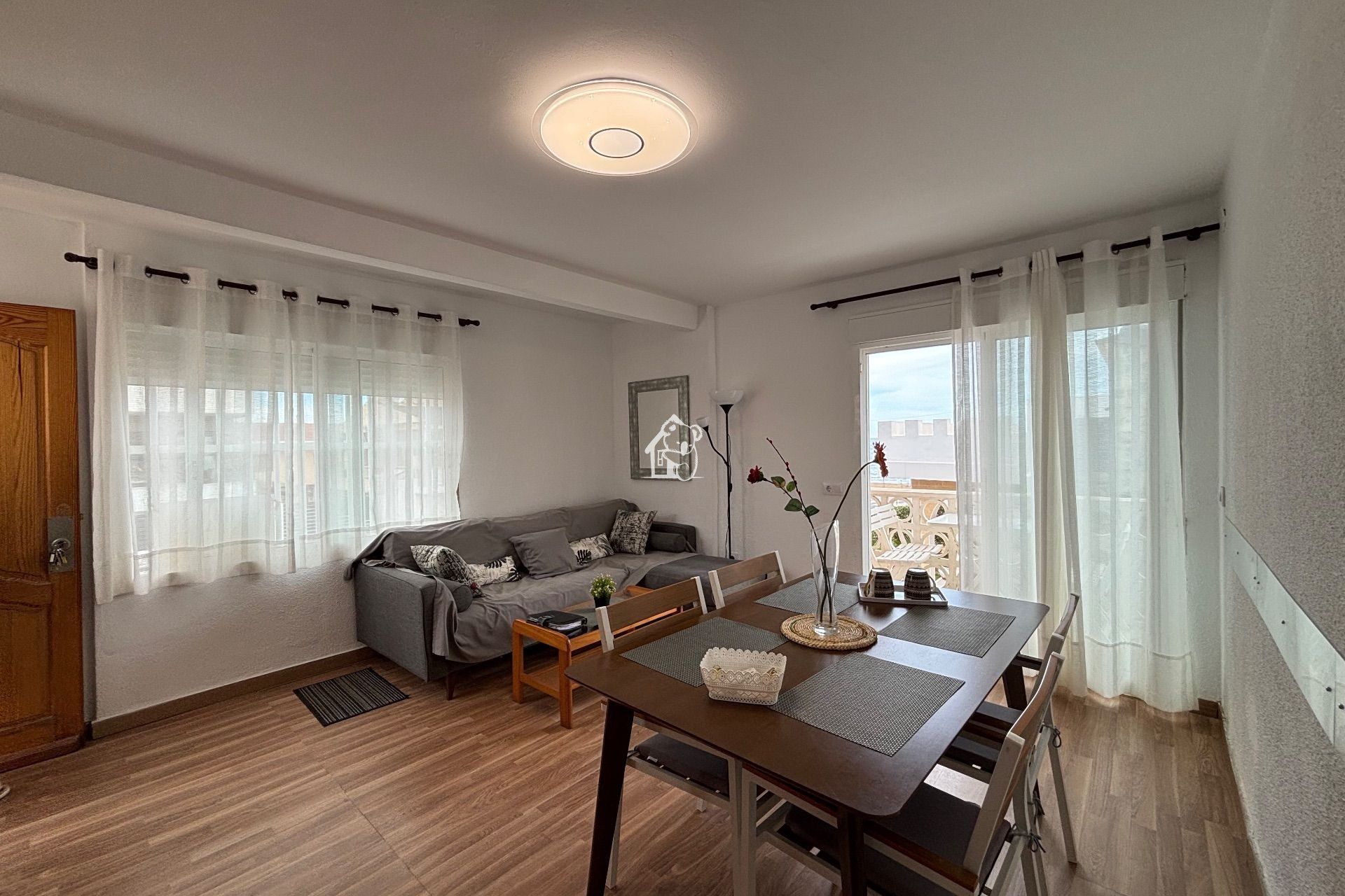 Living room of Attic to rent in Torrevieja  with Air Conditioner, Terrace and Furnished