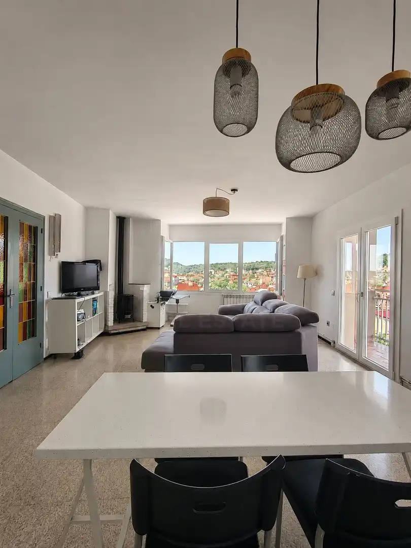 Living room of Flat for sale in Cassà de la Selva  with Heating and Terrace