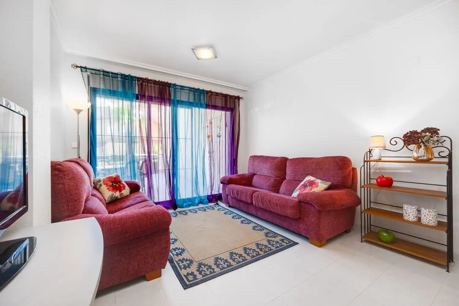 Sala de estar de Piso en venta en Orihuela con Aire acondicionado, Calefacción y Amueblado