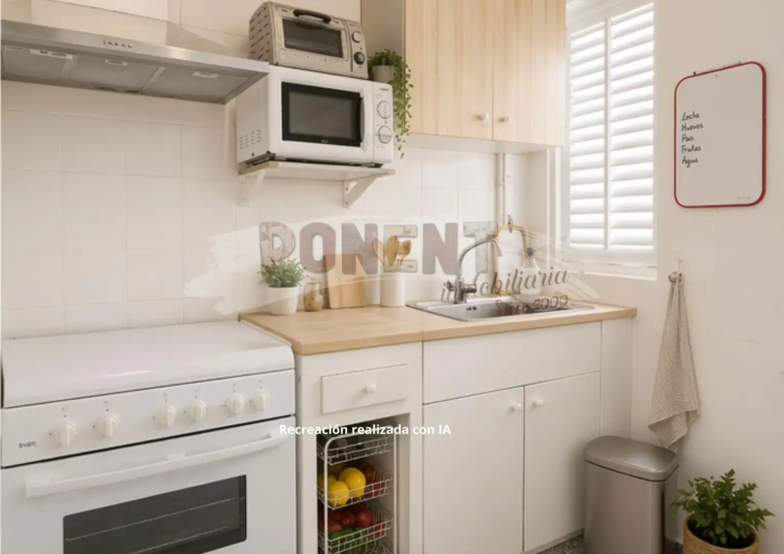 Kitchen of Flat for sale in Eivissa  with Balcony
