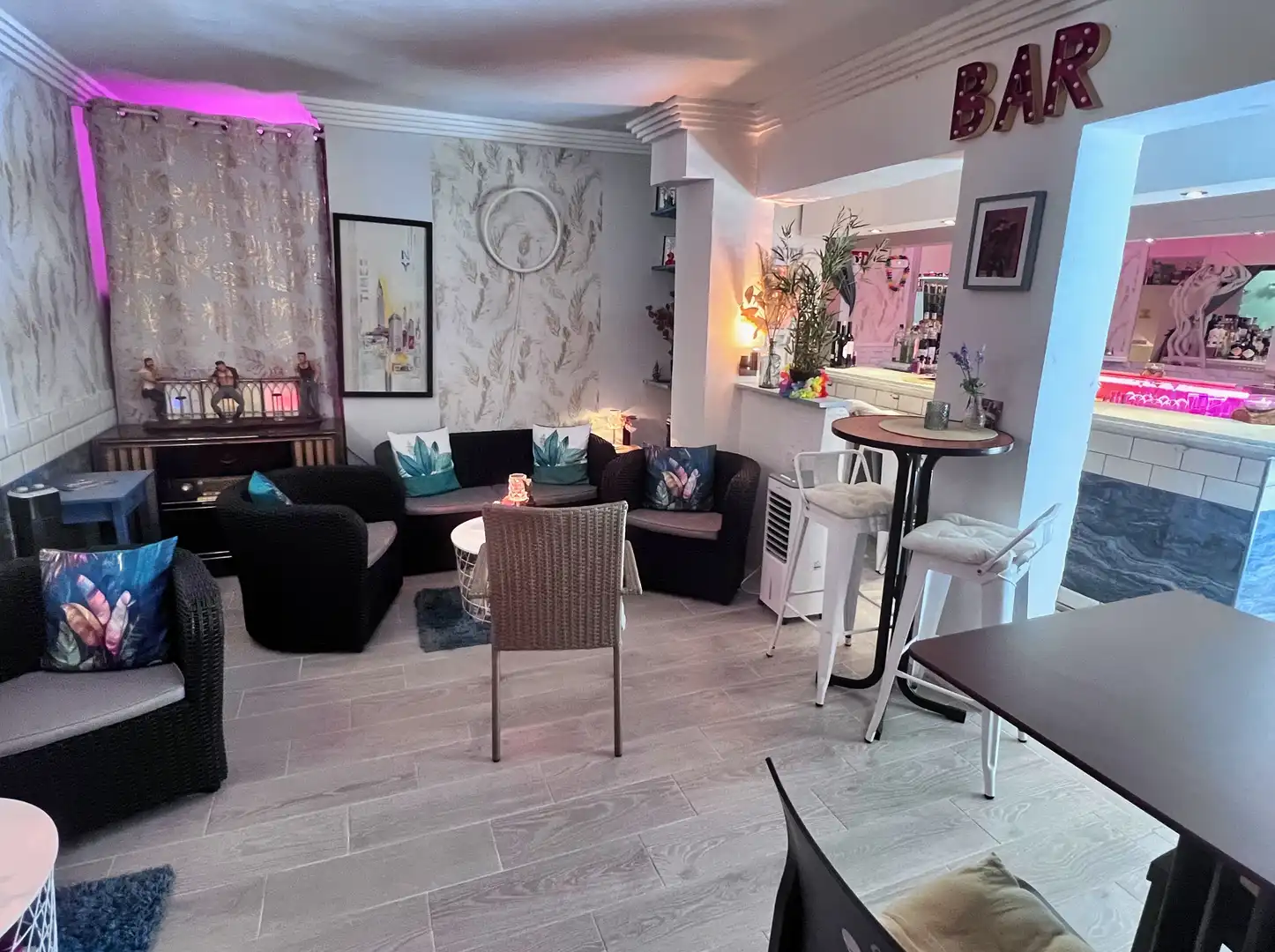 Sala de estar de Local en venta en Puerto de la Cruz con Aire acondicionado, Terraza y Amueblado