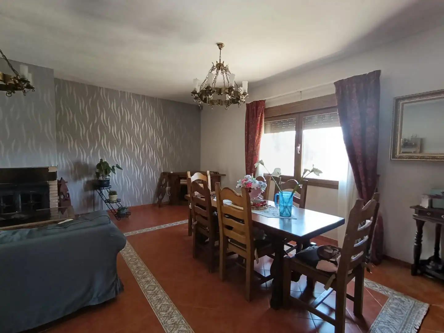 Menjador de Casa o xalet en venda en Albalate de Zorita amb Aire condicionat, Calefacció i Jardí privat