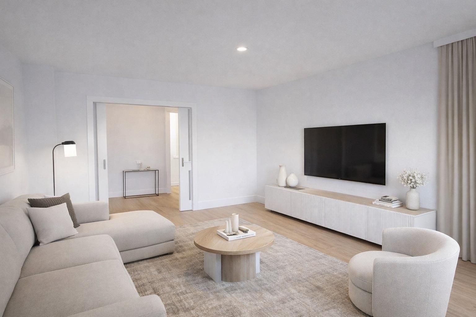 Sala d'estar de Pis en venda en  Murcia Capital