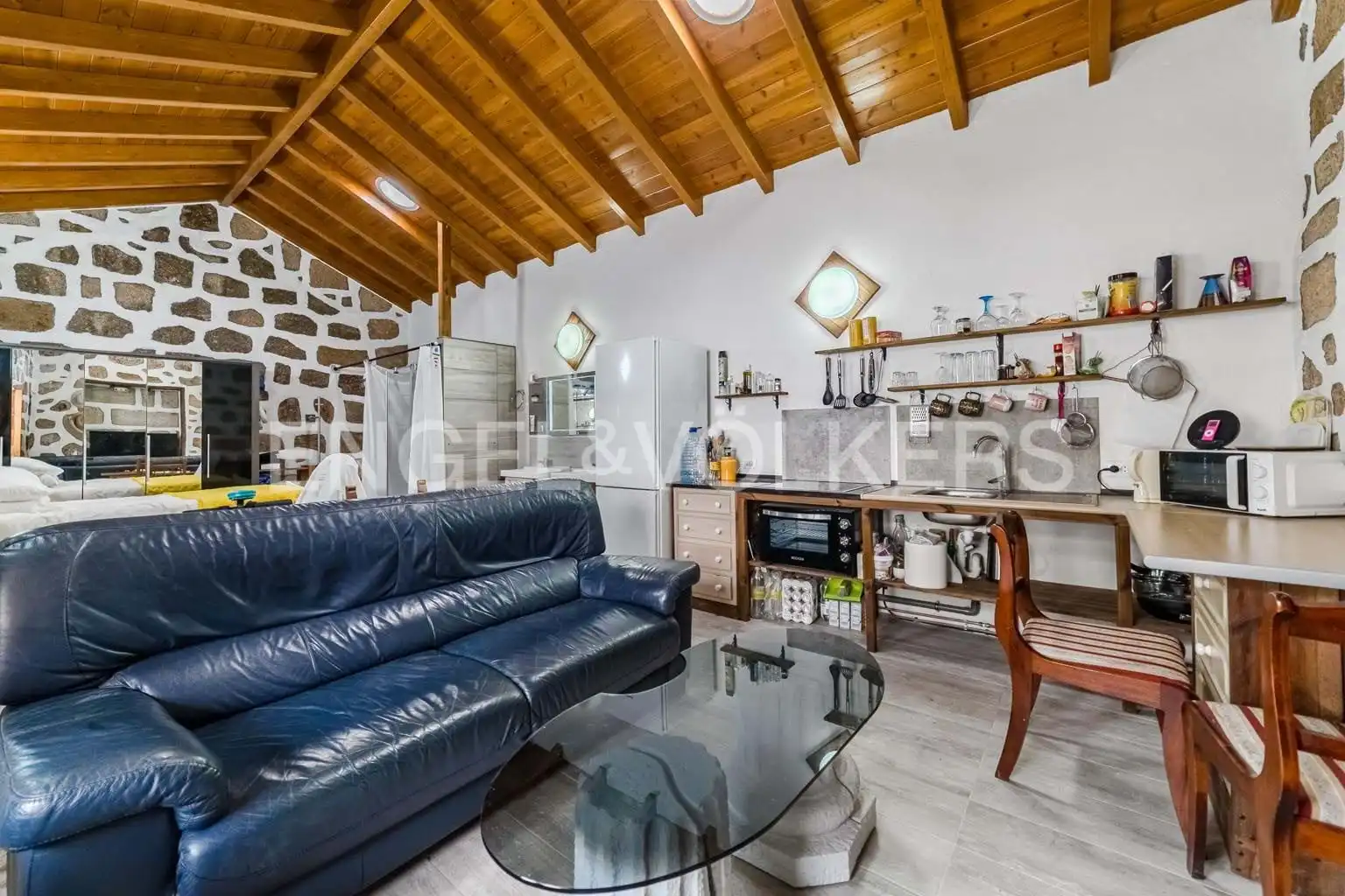 Exterior view of Houses for sale in Granadilla de Abona  with Terrace, Swimming Pool and Furnished