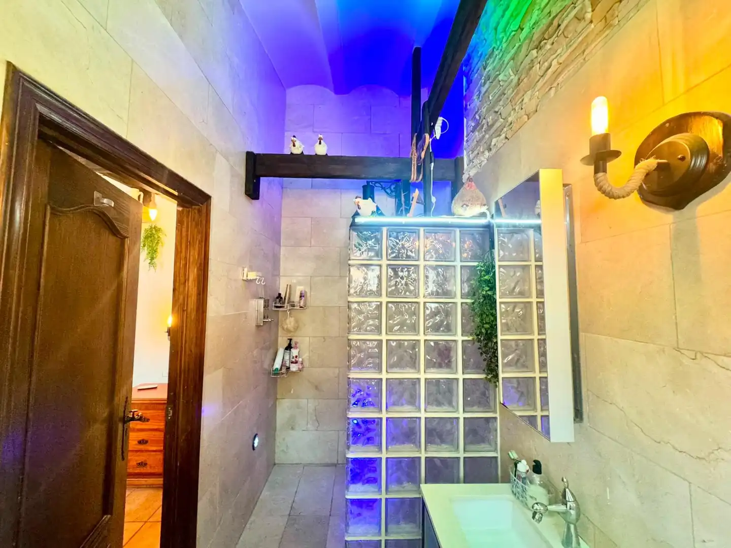Bany de Casa o xalet en venda en Elche / Elx amb Aire condicionat, Jardí privat i Terrassa