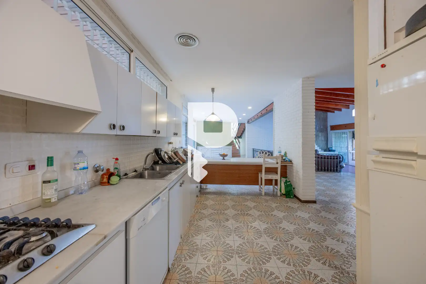 Kitchen of Houses for sale in Pallejà  with Air Conditioner, Heating and Private garden