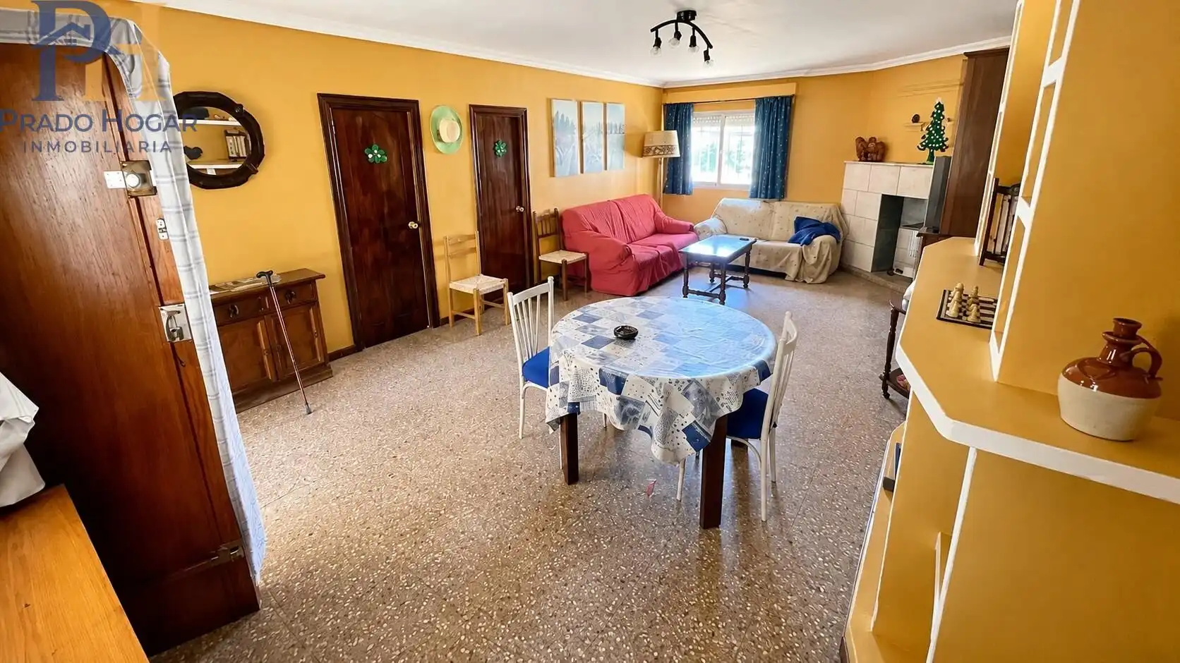 Living room of Houses for sale in Cebolla  with Private garden and Swimming Pool