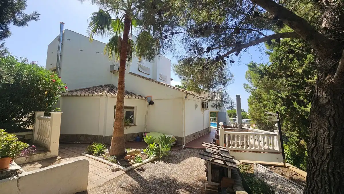 Vista exterior de Casa o chalet en venta en Mijas