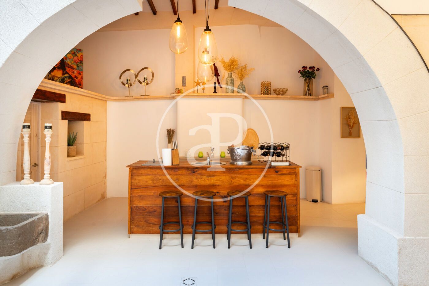 Cuina de Casa o xalet en venda en  Palma de Mallorca amb Aire condicionat, Calefacció i Terrassa