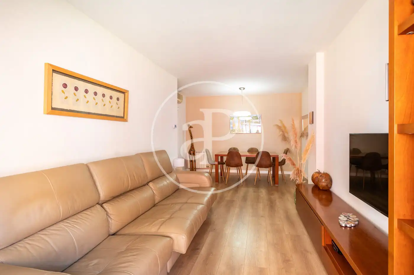 Sala de estar de Piso en venta en Barcelona con Aire acondicionado, Calefacción y Terraza