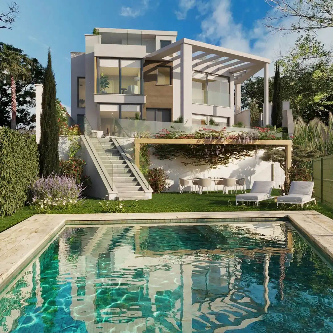 Detached house with pool for sale in las palmas