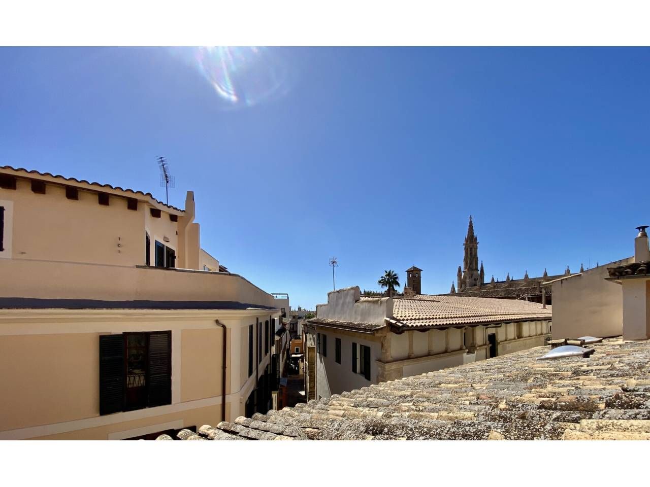 Exterior view of Flat for sale in  Palma de Mallorca  with Air Conditioner and Terrace