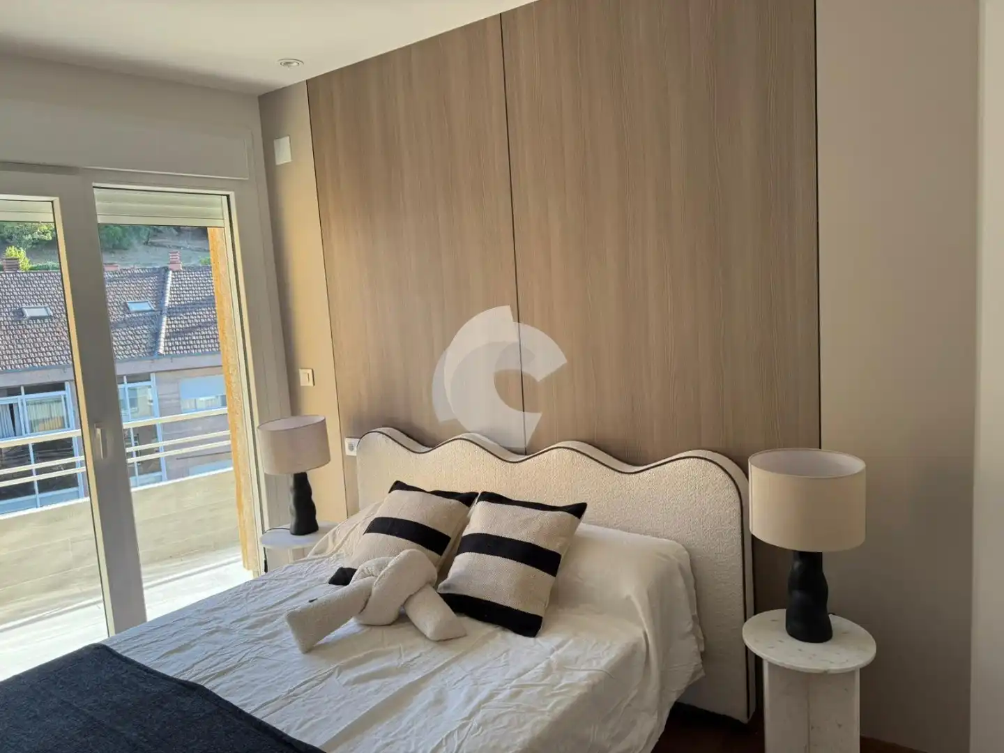 Bedroom of Flat for sale in Ourense Capital   with Heating and Terrace