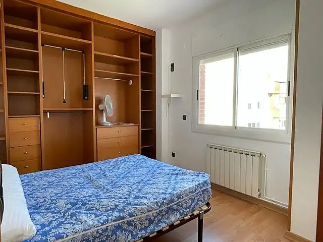 Bedroom of Flat for rent in Castelldefels  with Heating, Parquet flooring and Balcony