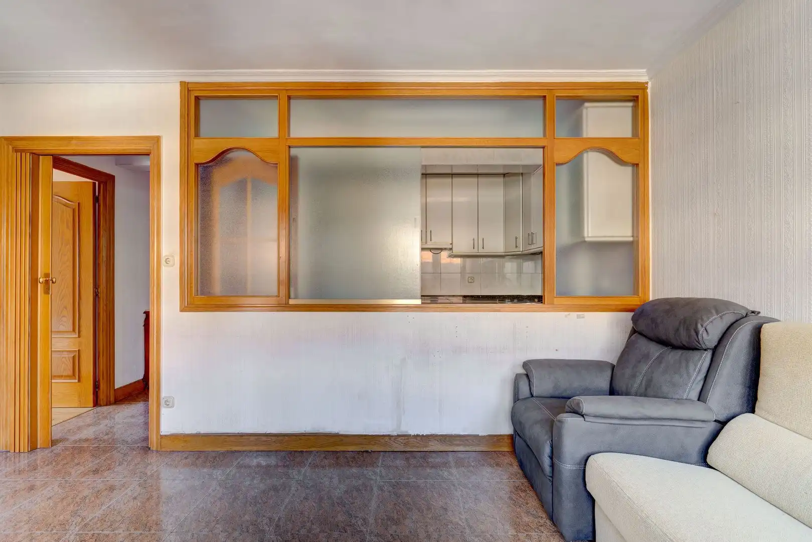 Sala d'estar de Pis en venda en Donostia - San Sebastián 