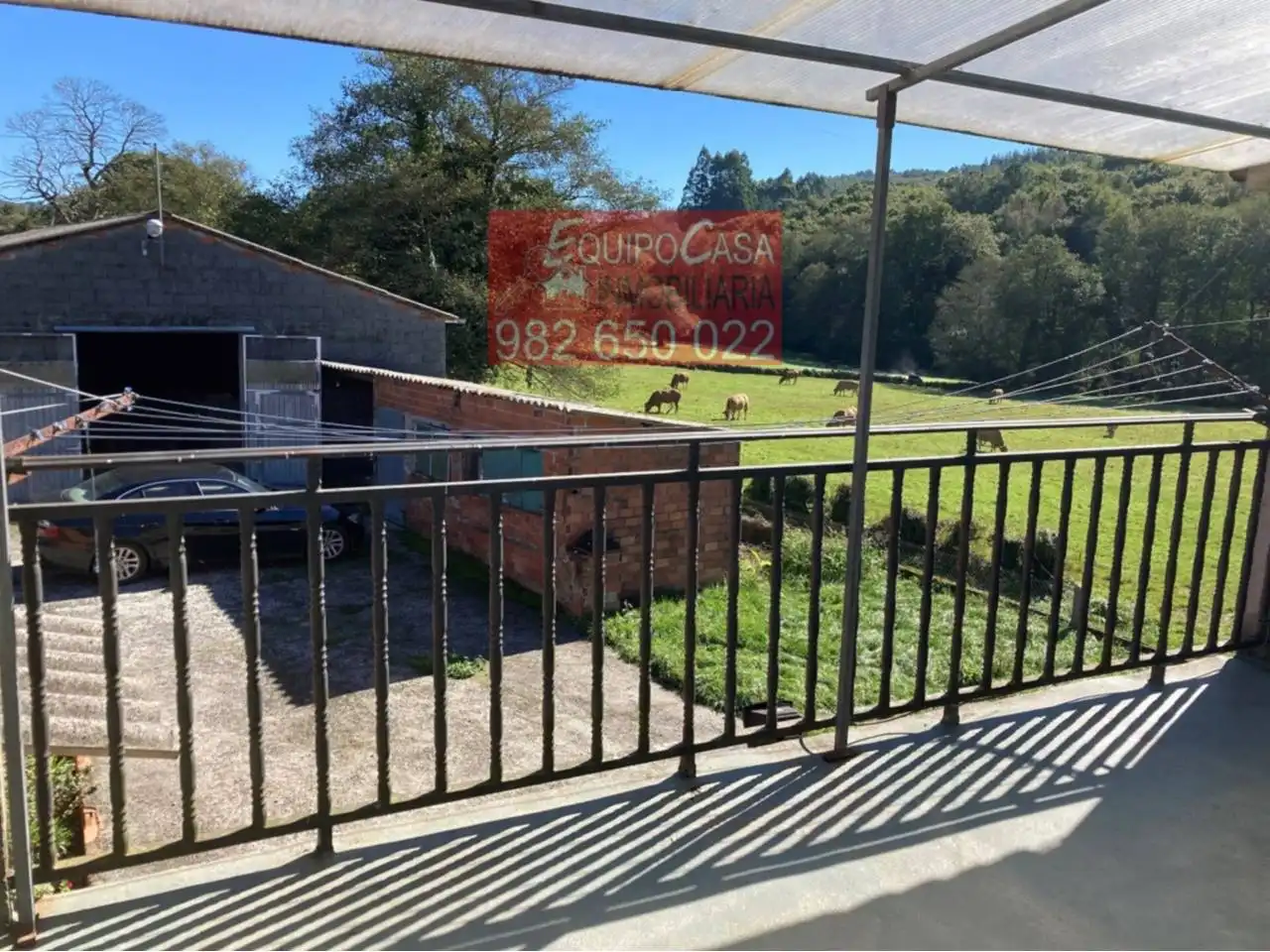 Garden of Detached homes for sale in O Corgo    with Heating, Private garden and Parquet flooring
