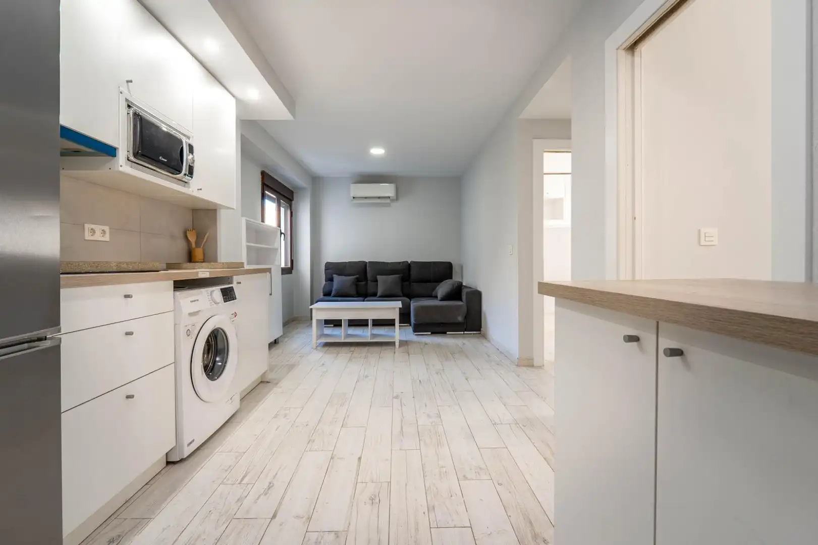 Wohnzimmer von Wohnung zur Miete in Granada mit Klimaanlage, Heizung und Möbliert