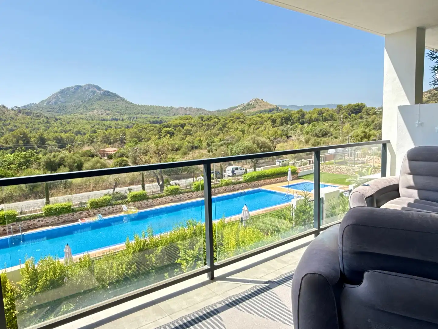 Terraza de Apartamento en venta en Capdepera con Aire acondicionado y Trastero