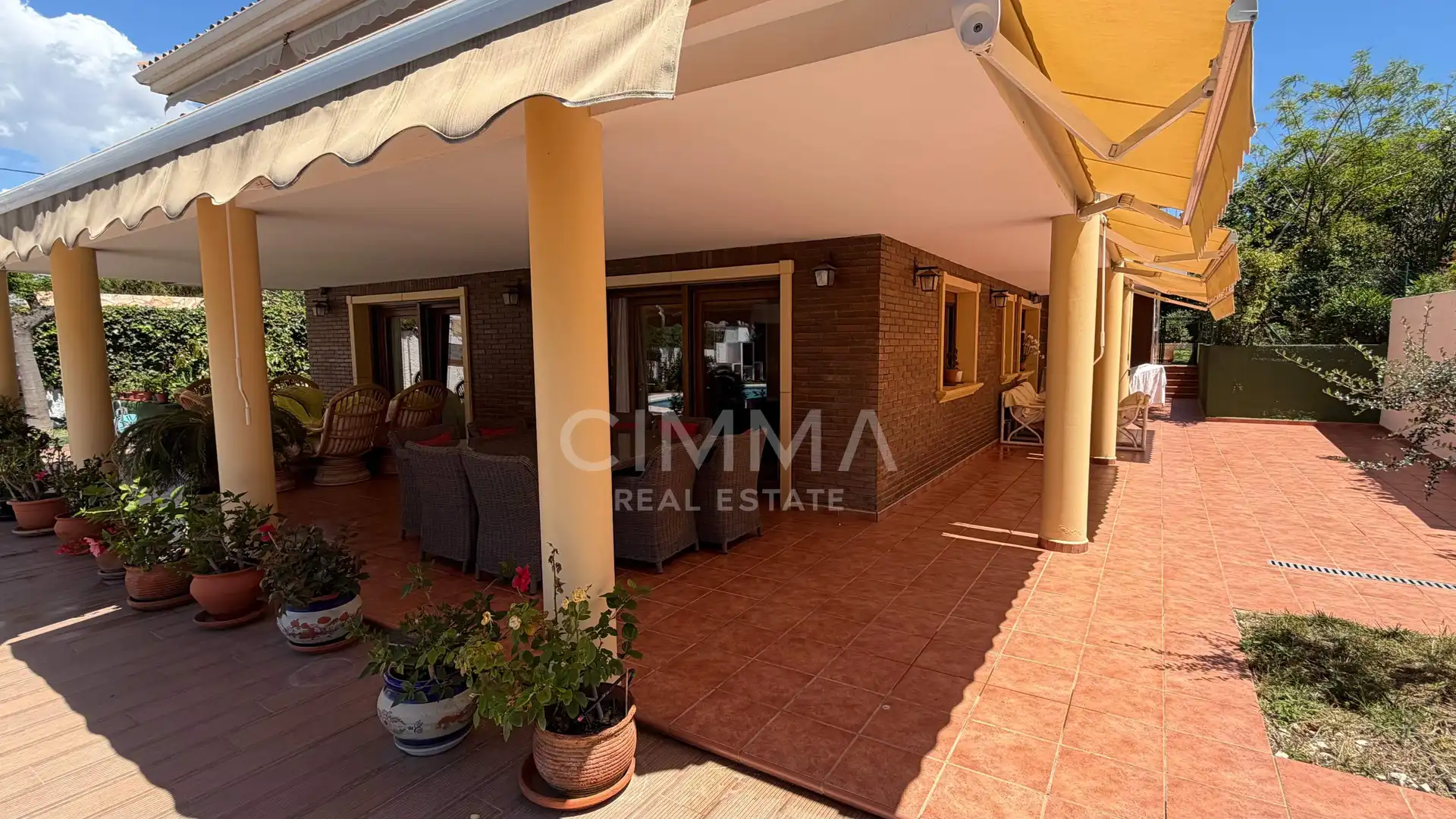 Terraza de Casa o chalet en venta en Benidorm con Aire acondicionado, Calefacción y Jardín privado