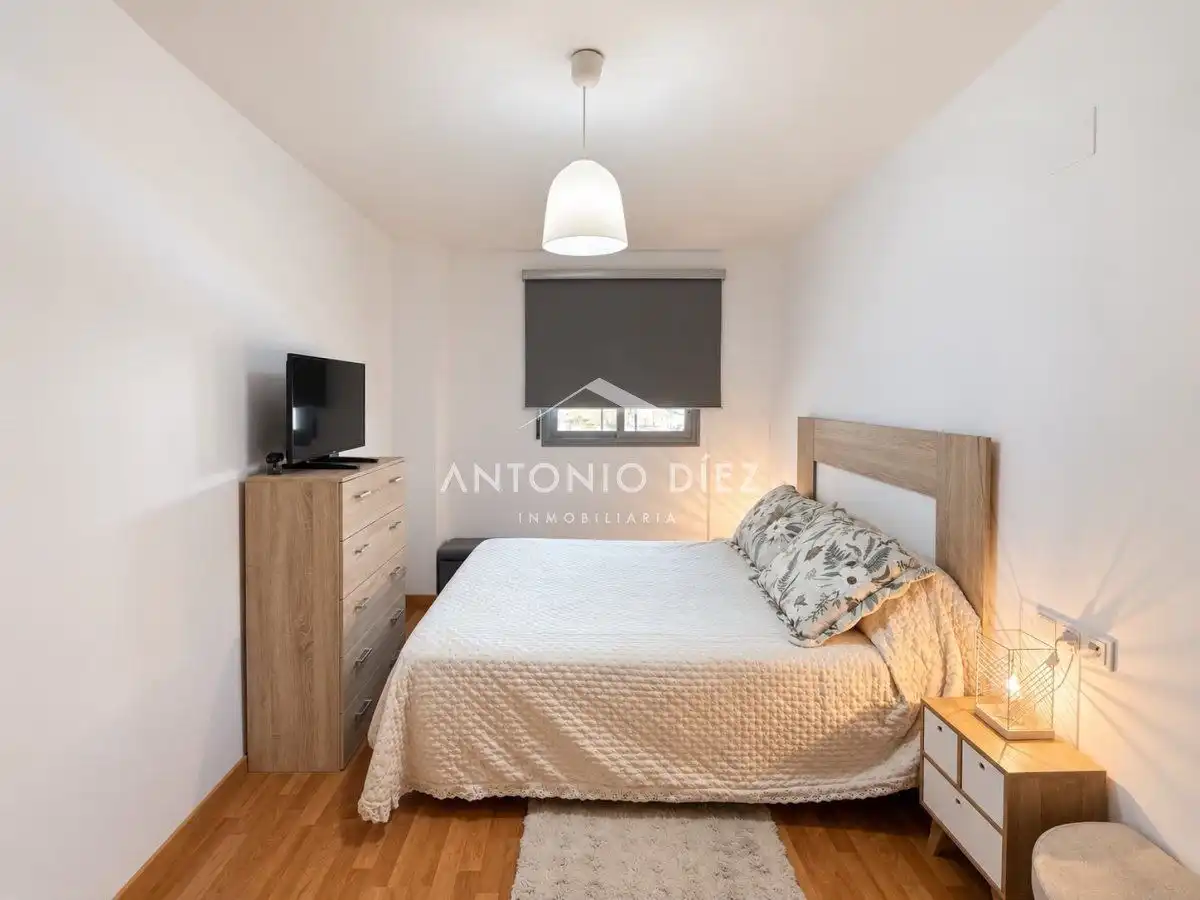 Bedroom of Flat for rent in Aspe  with Air Conditioner, Storage room and Balcony