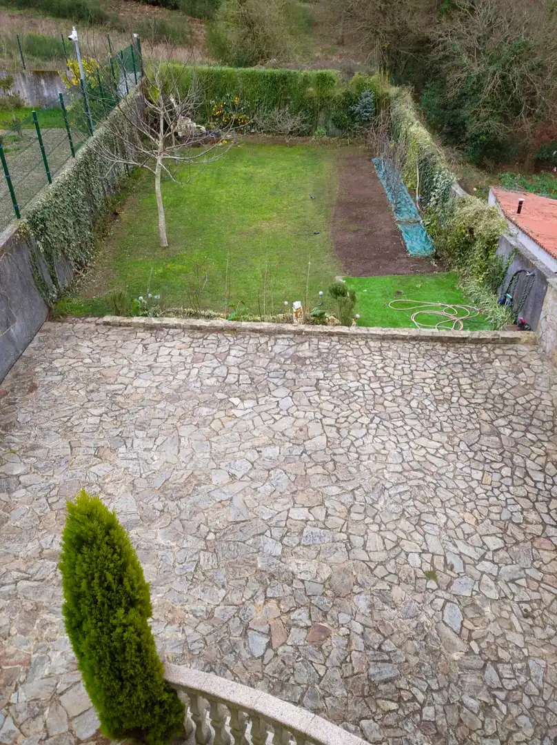 Terrassa de Casa o xalet en venda en Santiago de Compostela  amb Aire condicionat, Calefacció i Terrassa