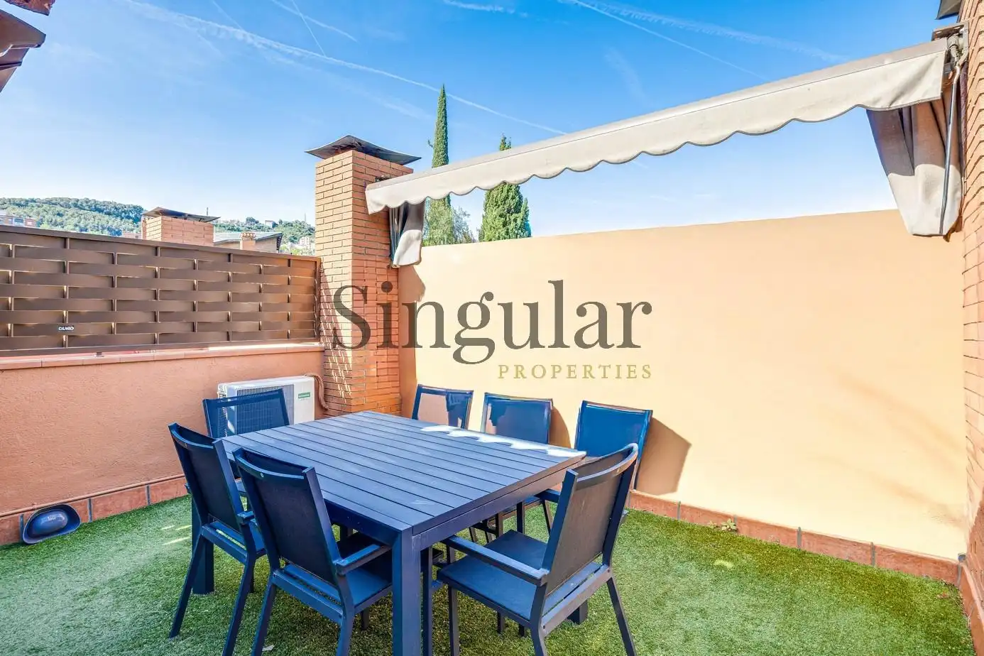 Terraza de Casa adosada en venta en Barcelona con Aire acondicionado, Calefacción y Terraza