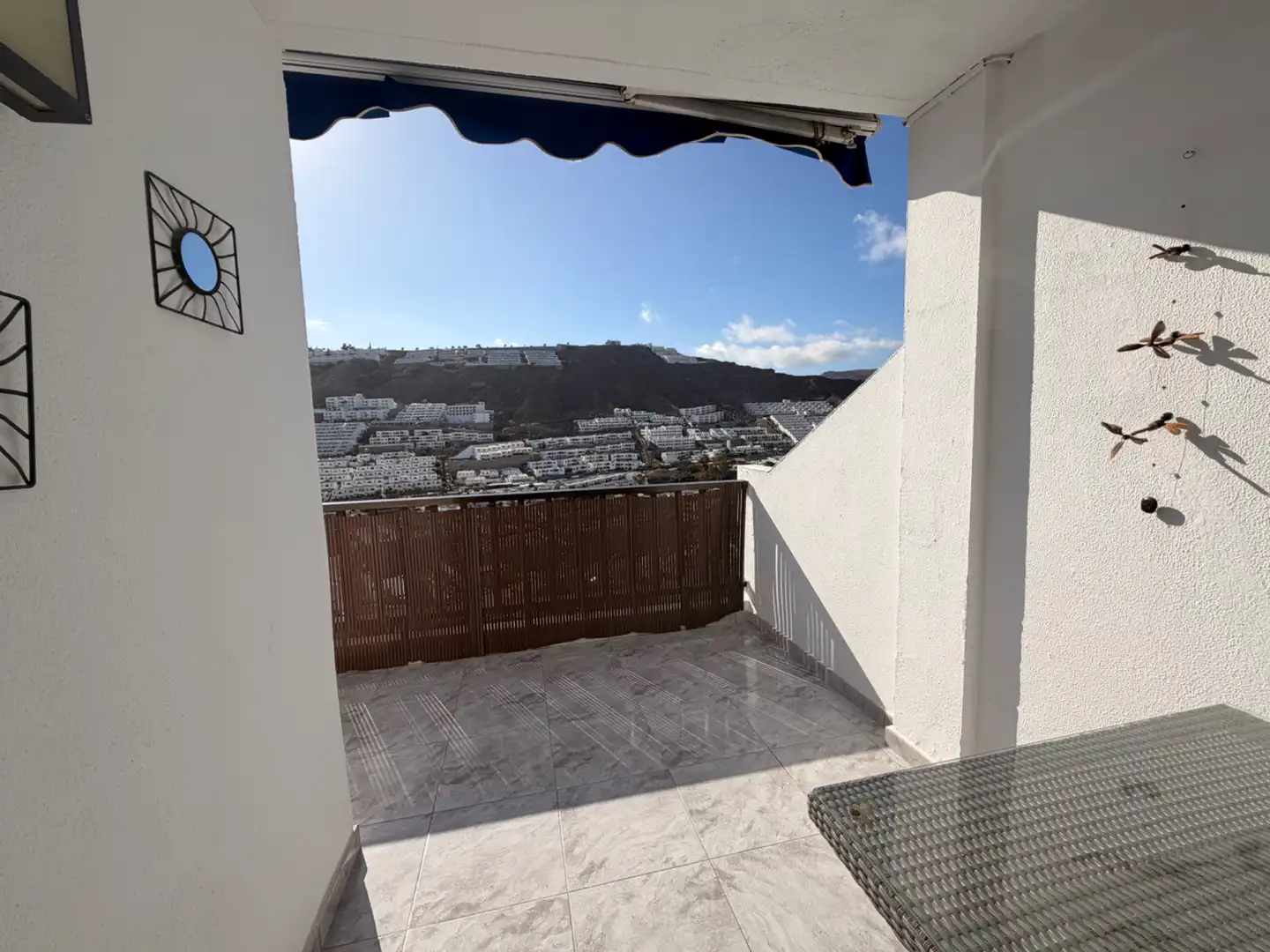 Terrassa de Apartament en venda en Mogán amb Aire condicionat, Terrassa i Moblat