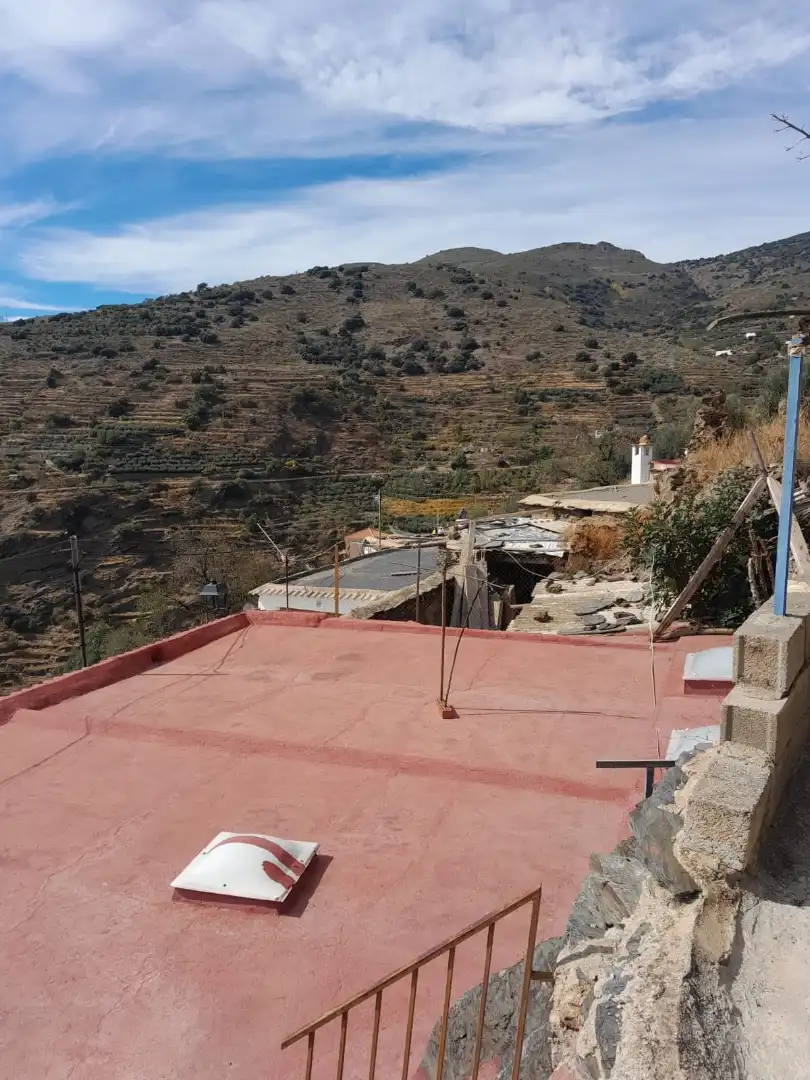 Vista exterior de Finca rústica en venta en Ohanes con Jardín privado, Terraza y Amueblado