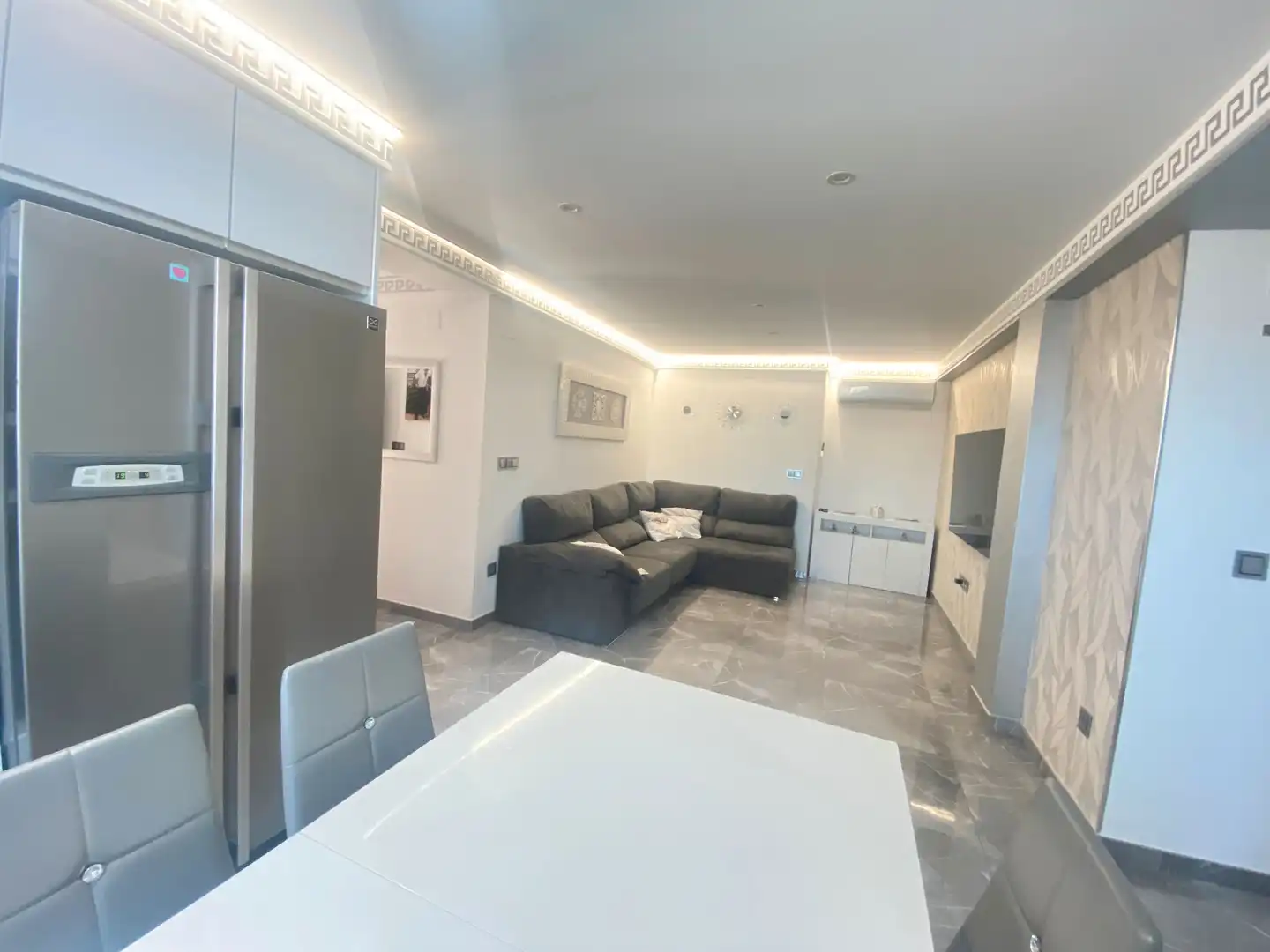 Sala de estar de Casa o chalet en venta en Carlet con Aire acondicionado, Calefacción y Horno