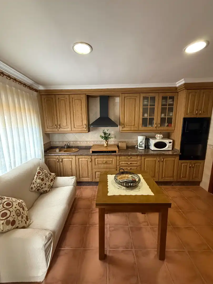 Cuina de Casa o xalet en venda en Munera amb Calefacció, Jardí privat i Terrassa