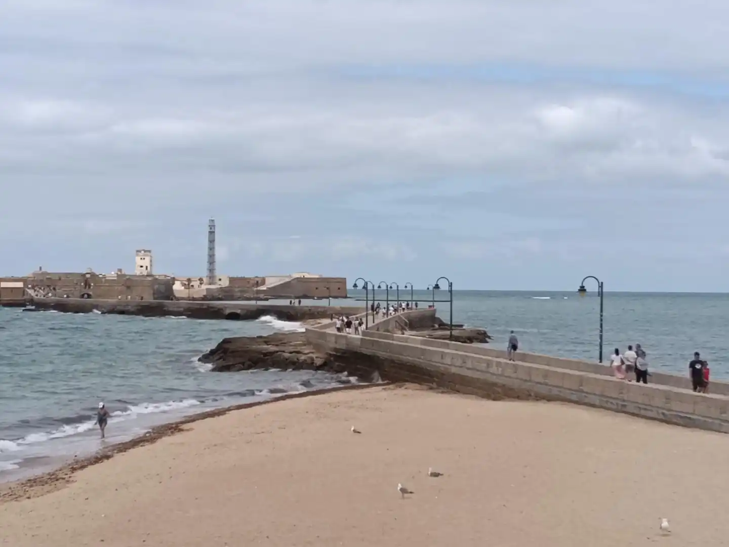 Vista exterior de Piso en venta en Cádiz