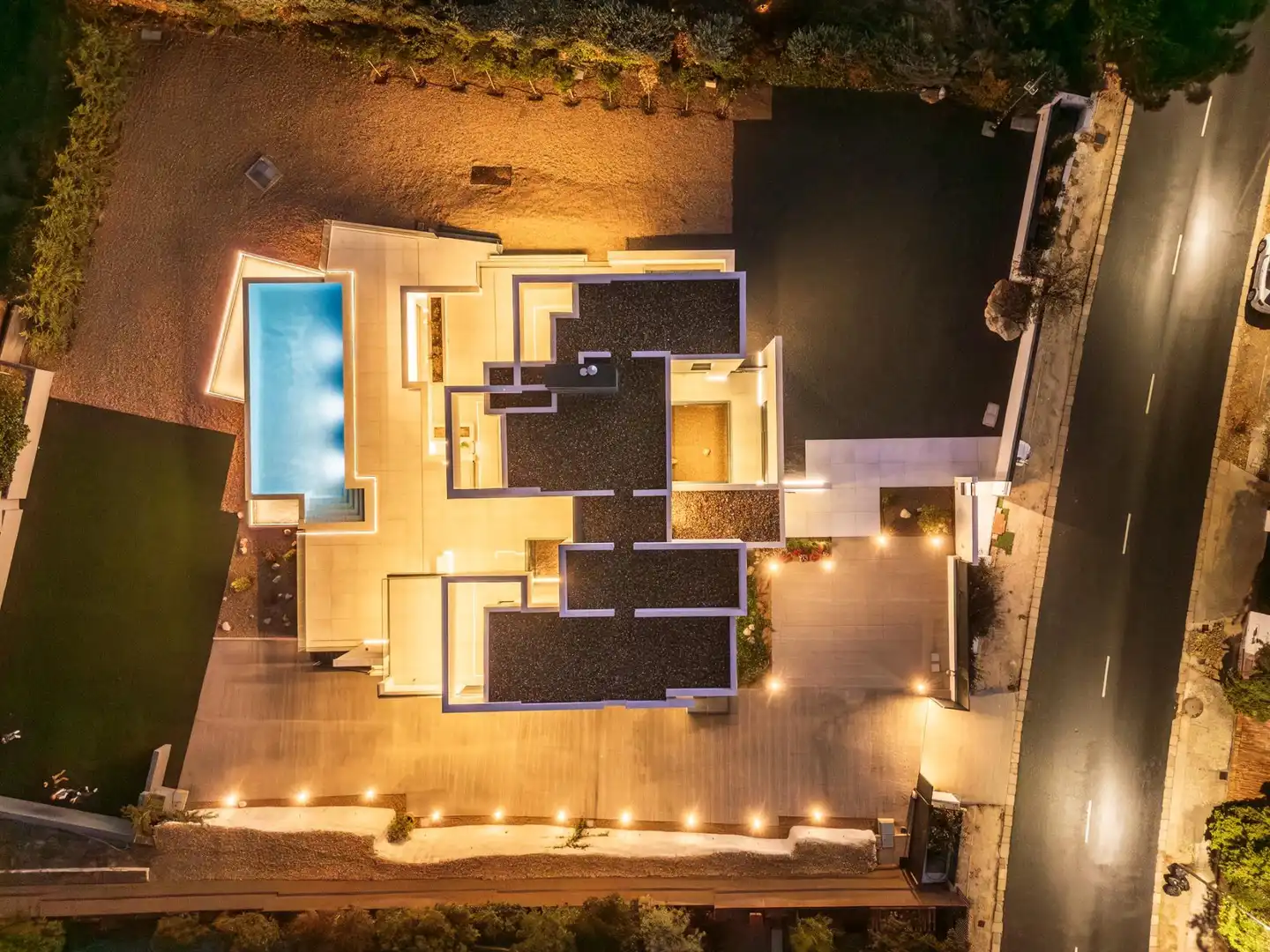 Vista exterior de Casa o xalet en venda en Las Rozas de Madrid amb Calefacció, Jardí privat i Terrassa