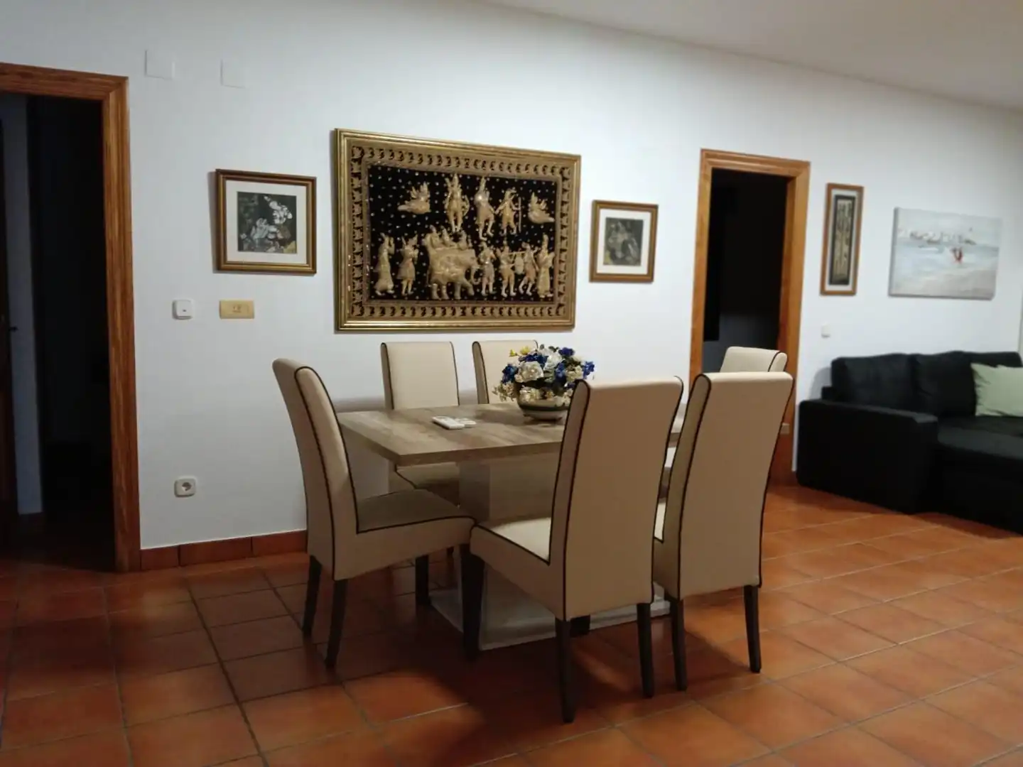 Menjador de Casa o xalet en venda en Villajoyosa / La Vila Joiosa amb Aire condicionat, Jardí privat i Terrassa