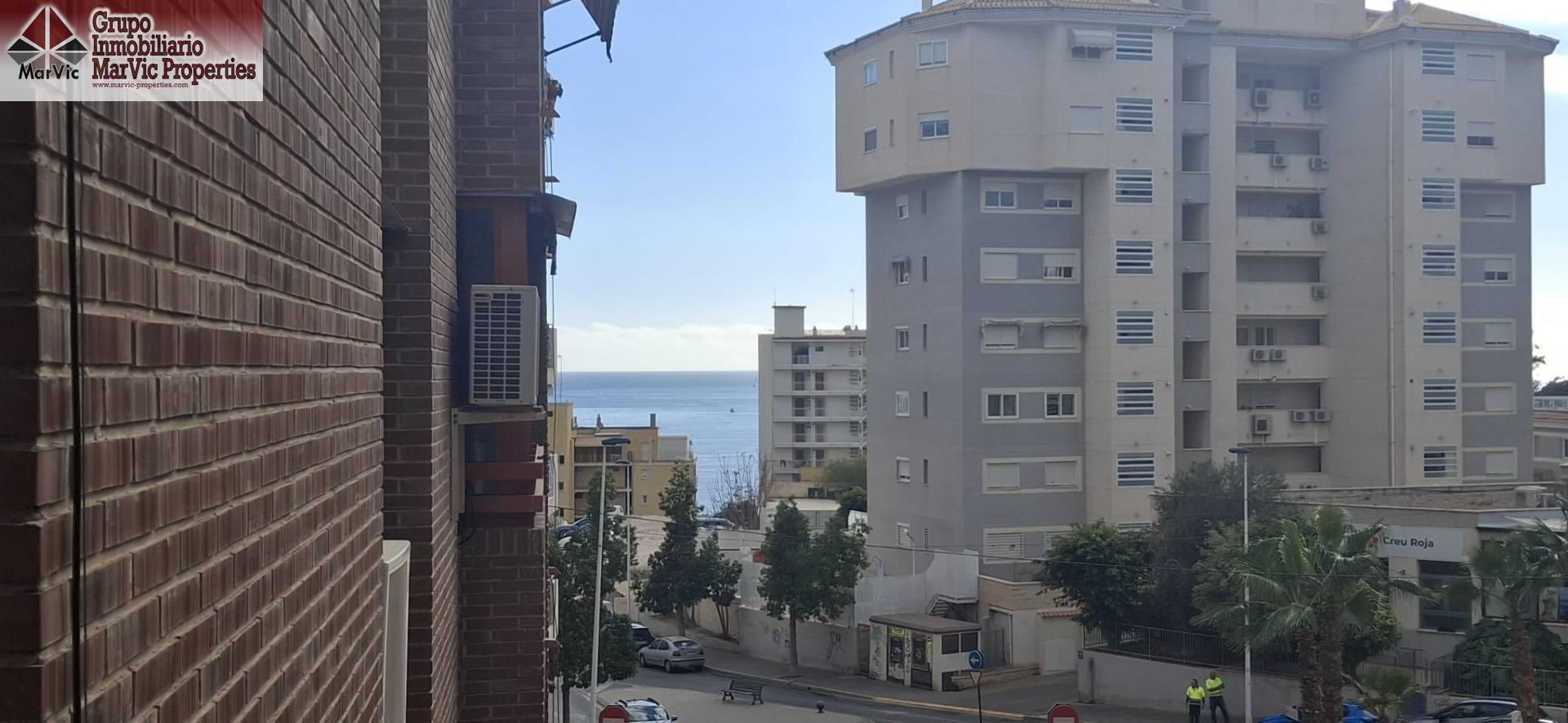 Exterior view of Flat for sale in Villajoyosa / La Vila Joiosa  with Air Conditioner, Heating and Private garden