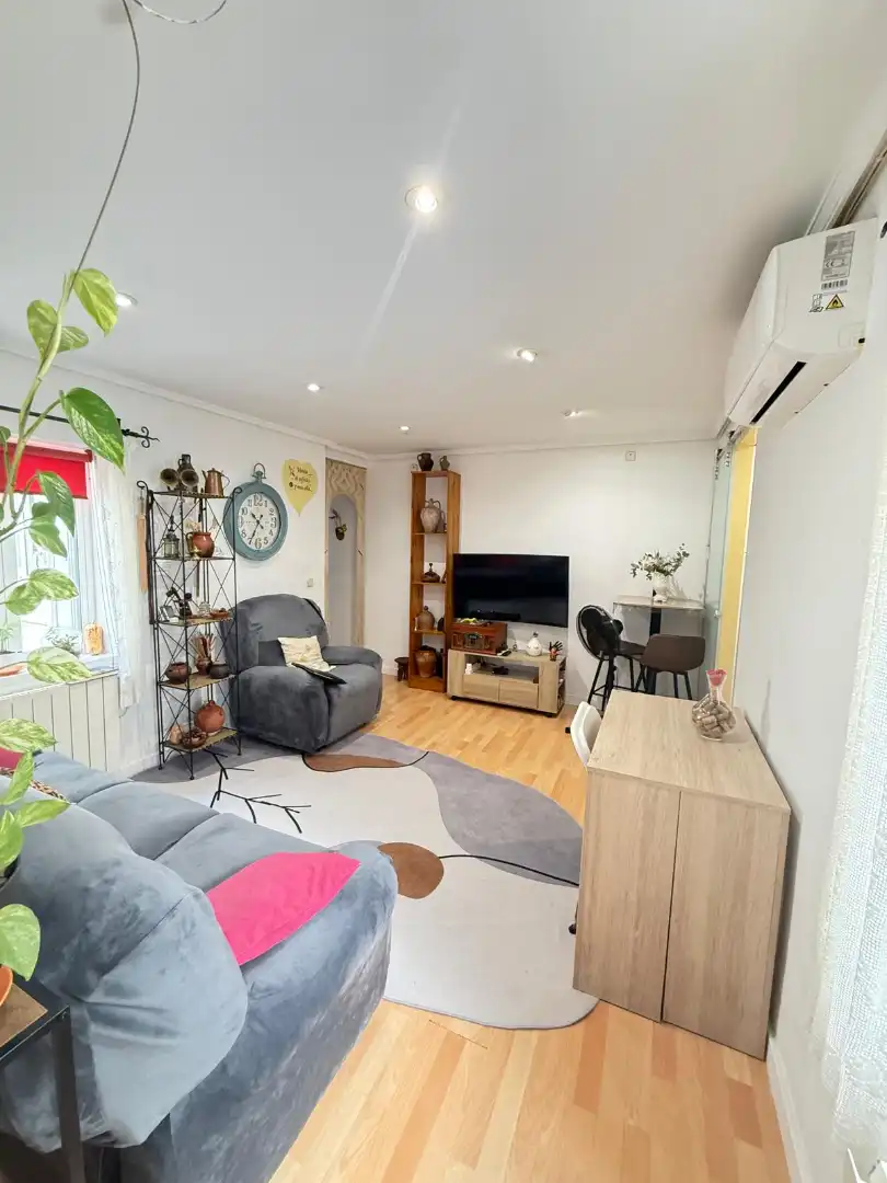 Living room of Flat for sale in Madrid  with Air Conditioner and Heating